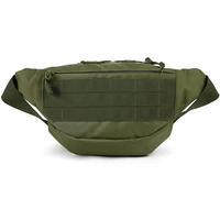 Sac de taille tactique EDC, sac banane imperméable, poche de ceinture Molle pour l'extérieur