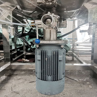 Usine de production d'homogénéisateur automatique en acier inoxydable 1000L réservoir de mélange savon liquide faisant la machine pour savon détergent