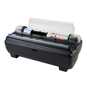 High Quality Reusable Food Wrap Cutter Foil Wax Paper Organizer Plastic Wrap <strong>Dispenser</strong> <strong>Cling</strong> Film <strong>Dispenser</strong> and Cutter - Product Image 1
