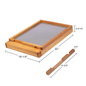 Ruches complètes à 10 cadres avec fond grillagé - Product Image 3