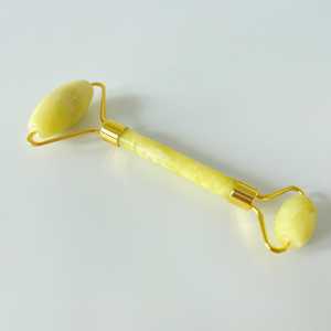 Tabla de Gua Sha con Forma de Limón Amarillo, Rodillo de Masaje Facial para Belleza - Product Image 5