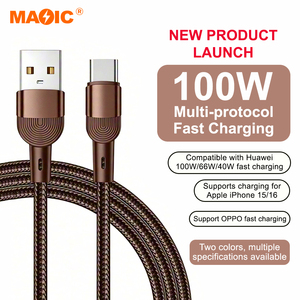 <span class=keywords><strong>Cable</strong></span> <span class=keywords><strong>USB</strong></span> a Tipo <span class=keywords><strong>C</strong></span> de 1m 2m 100W 480Mbps con Carga Rápida, <span class=keywords><strong>Cable</strong></span> de Datos Trenzado, <span class=keywords><strong>USB</strong></span> Portátil - Product Image 1