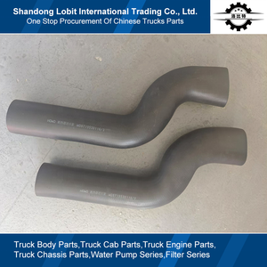 Sinotruk HOWO 371 самосвал аксессуары для двигателя системы охлаждения запасные части для водяного бака впускной трубы радиатора WG9719530116 - Product Image 2