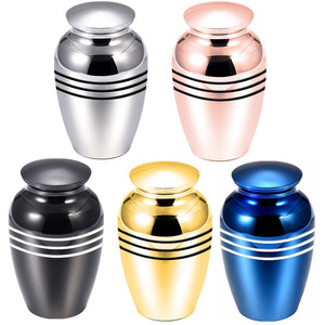 70*45mm Aloi suvenir guci hewan peliharaan pemakaman untuk abu manusia produk panas - Product Image 2