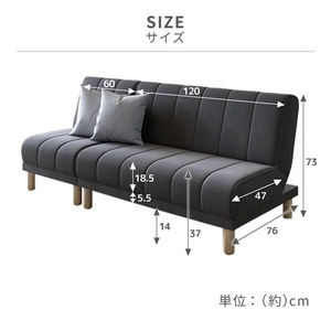 <b>Folding</b> <b>Sofa</b> <b>Bed</b> Nordic Lazy Simple Living Room Indoor Wall Mount Aluminum Dual-use 100% Cotton Eco-Friendly Plastic Phone App - Product Image 4