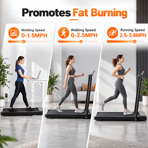 3 in 1 Compact Under Desk <b>Walking</b> <b>Pad</b> Treadmill Portable Armless Quiet <b>Walking</b> Machine for Home Office 200 Lbs Capacity - Product Image 5