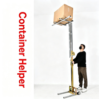 Outil de levage portable en acier au carbone, entraînement par chaîne, autobloquant, manuel et électrique, double usage, 2 bases, 4 roues