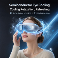 Masseur oculaire intelligent visuel à pression d'air et pétrissage, masque de sommeil pour améliorer le sommeil et la relaxation, cadeau pour femmes et hommes