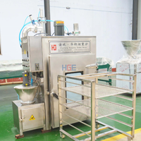 Machine à fumer les saucisses à haut rendement équipement de fumeur de filets four à fumer les saucisses de poisson équipement de poulet fumé