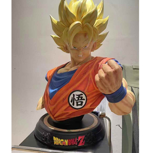 Estatua de Goku Super Saiyan 4 de <span class=keywords><strong>Dragon</strong></span> <span class=keywords><strong>Ball</strong></span>, Busto de Vegeta de Tamaño Real, Figura de Resina de <span class=keywords><strong>Gogeta</strong></span> para Decoración de Anime - Product Image 6