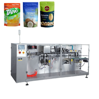 Équipement horizontal automatique d'emballage alimentaire de machine à emballer de poche de Doypack pour le cachetage en plastique d'aluminium et de sac en métal