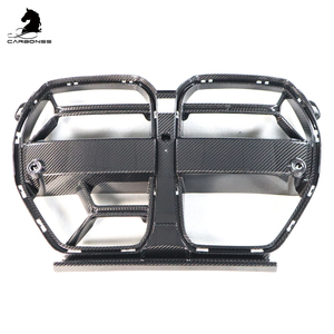 Rejillas Delanteras de Fibra de Carbono Tipo CSL con Accesorios para BMW G80 G82 G83 M3 M4 2021+ - Product Image 2