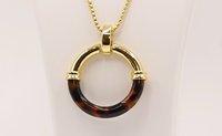 Collier pendentif islamique musulman en acier inoxydable plaqué or 18 carats, étanche - Nouvelle arrivée tendance