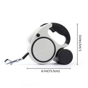 HOMEPLANET Best seller guinzaglio automatico a LED retrattile per cani con porta cacca funzionale ed elegante - Product Image 6
