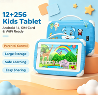 Tablet Anak 7-inci Anti Jatuh Android 14 dengan Kartu SIM, Grosir Kustom Pabrik untuk Hiburan Anak