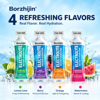 Borzhijin Vloeibare Elektrolyten Hydratatie Sachet Klaar om te Drinken Sportvoedingssupplement OEM Fabrikant