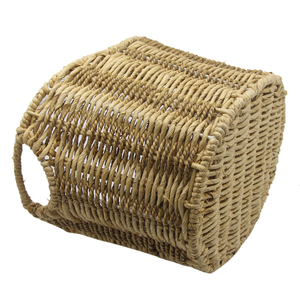 2023 New Arrival mây Giỏ nhà cung cấp 3 cái Set PE mây nhỏ dệt <span class=keywords><strong>wicker</strong></span> giỏ lưu trữ giỏ trái cây với xử lý - Product Image 4