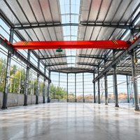 Pont roulant monopoutre de 16 tonnes pour usine, atelier, usine sidérurgique