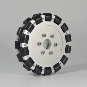 Capacidade de Carga 40kg Roda <span class=keywords><strong>Omni</strong></span> Dupla de Alumínio 152mm Básica 14085 - Product Image 3
