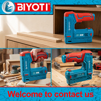 BYT-SG500K Agrafeuse-cloueuse 2-en-1 sans fil à batterie, multifonctionnelle, industrielle, électrique