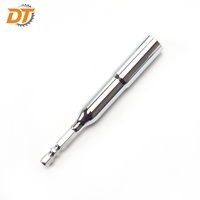 Clé à douille longue portée DT 10 mm, embout hexagonal double R 1/4 po, chromée, personnalisable OEM/ODM