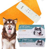 Quick Canine Virus Veterinary Rapid test Strip Kit Ehrlichia/Babesia Gibsoni/Anaplasma/Heartworm Combo Test EHR/BAB/ANA/CHW