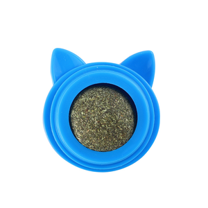 Palline Multifunzionali Sostituibili per Gatti: Aiutano la Digestione, Puliscono i Denti, Rotanti, con Erba Gatta, Design Cartone Animato - Product Image 1