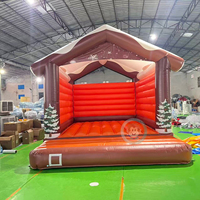 Château gonflable de Noël Castillo Inflable De Grande 6x4 m