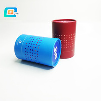Boîte cylindrique en papier kraft biodégradable avec matériau recyclé pour l'emballage des écouteurs et des montres intelligentes
