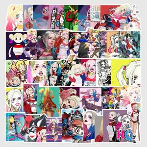 ملصقات ZY0318C 52 قطعة رائجة البيع، ملصقات مقاومة للماء للفتيات تُستخدم على الهواتف المحمولة والجيتار والخوذات والحقائب - Product Image 4