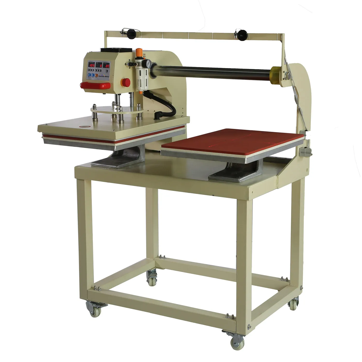 Máquina de impressão semi-automática de subolmação, venda quente, manual, roupas, máquina de transferência de calor