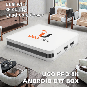 Ugo Pro Android 10 OTT <b>Box</b> 8K High-Performance <b>Set</b>-<b>Top</b> <b>Box</b> with Dual WiFi 6 and BT 5.0+ Plus Quad Core New Features - Product Image 2