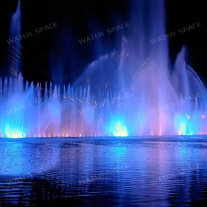 Fontaine musicale flottante sur mesure, grande et somptueuse, avec éclairage LED RVB pour lac, étang et aménagement paysager - Product Image 3