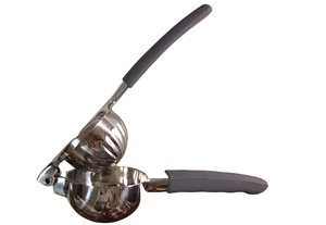 Exprimidor de naranja manual antideslizante con mango de silicona de alta resistencia, exprimidor de mano de cítricos, exprimidor de lima y limón - Product Image 3