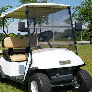 Pare-brise rabattable Tawny 4 mm 5 mm pour voiturette de golf EZGO TXT - Product Image 5