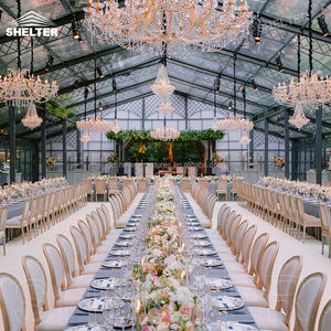 Outdoor Beurs <span class=keywords><strong>Tent</strong></span> Grote Luxe Pvc Witte Tante De Mariage Commerciële Bruiloftsfeest Feesttent Kerktent Voor Evenementen - Product Image 5