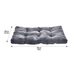 เตียงสุนัขและแมวสีเทาสีเทาซักได้ในร่มแผ่นลังโรงงานออกแบบได้ตามต้องการ - Product Image 4