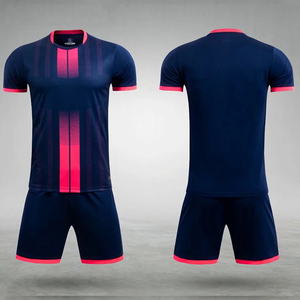 เสื้อฟุตบอลคุณภาพสูง 100% โพลีเอสเตอร์ สีขาว ชุดฟุตบอลสำหรับผู้ชาย - Product Image 4