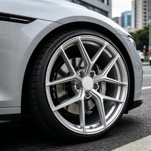 Jantes forgées sur mesure, couleur cobalt brillant, à rayons étoilés, concaves, de qualité supérieure, 20/21/22 pouces, pour voitures tuning - Product Image 4
