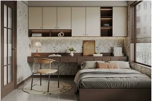 Meubles de chambre à coucher modernes, armoire intégrée, bibliothèque, <span class=keywords><strong>bureau</strong></span>, <span class=keywords><strong>lit</strong></span> tatami, maison, école, essai - Product Image 6