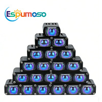 Phares LED à 2/3/4/5/6 lentilles pour moto, feux de croisement et de route, mini projecteurs LED pour tout-terrain, VTT, scooter