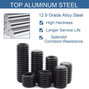 Metric Blackened Alloy Steel Hex Socket Set Screws 830pcs Class 12.9 Grade A Standard Thread Assortment Kit - Product Image 5