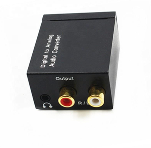 Convertisseur audio numérique-analogique haute fidélité 192 kHz/24 bits |   Convertisseur SPDIF / Optique vers RCA et 3,5 mm pour Home Cinéma - Product Image 2