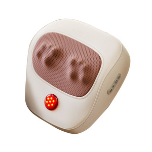 Oreiller de massage pour le cou AUX, rechargeable et chauffant, pour le cou, les épaules, la taille et le dos - Product Image 1