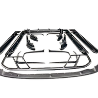 Kit en fibre de carbone sèche de haute qualité de style Pk pour BMW M3 M4 G80 G82, mise à niveau de la lèvre avant, jupe, diffuseur arrière, spoiler, couvre-carrosserie
