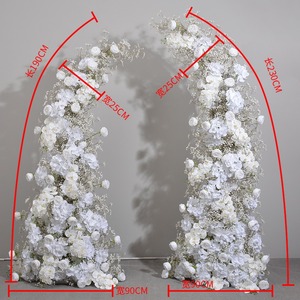 Orchidée Papillon Artificielle, Support de Forêt pour Mariage, Décoration de Fond, Fleur Artificielle, Corne de Taureau - Product Image 5