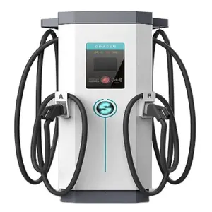 中国制造商60kW 120kW电动汽车快速充电器ev dc充电站为电动汽车充电