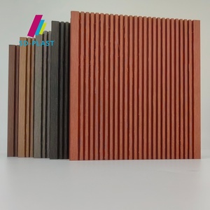 Panel de Pared de WPC Ventilado con Orificios Redondos de 150 mm, 2.5-30 mm, para Paredes Exteriores y Cercas Exteriores, Tarima de WPC - Product Image 2
