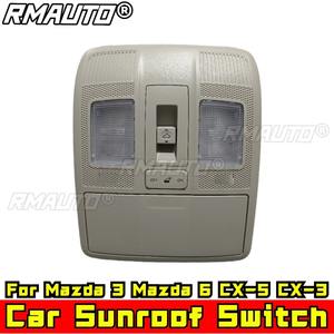 Luz de techo para coche, interruptor de techo solar, conjunto de luz de lectura de techo, kit de carrocería para Mazda 6, Mazda 3, CX-5, CX-3, accesorios para coche - Product Image 1