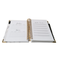 Échantillon Gratuit - Impression Personnalisée ODM/OEM de Carnets de Notes A4/A5 avec Onglets pour l'Étude Biblique et la Planification